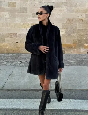 Шуба (жакет) из меха норки KOPENGAGEN FUR - фото 11