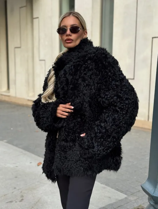 Дубленка из натуральной овчины Тиградо - фото 0